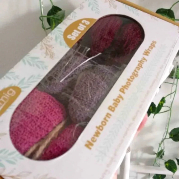 Set of 3 newborn photography  wraps - Picture 2 of 5